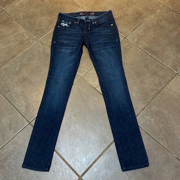 Philanthropic Straight Leg Jeans! Size 5/6 - Picture 6 of 10